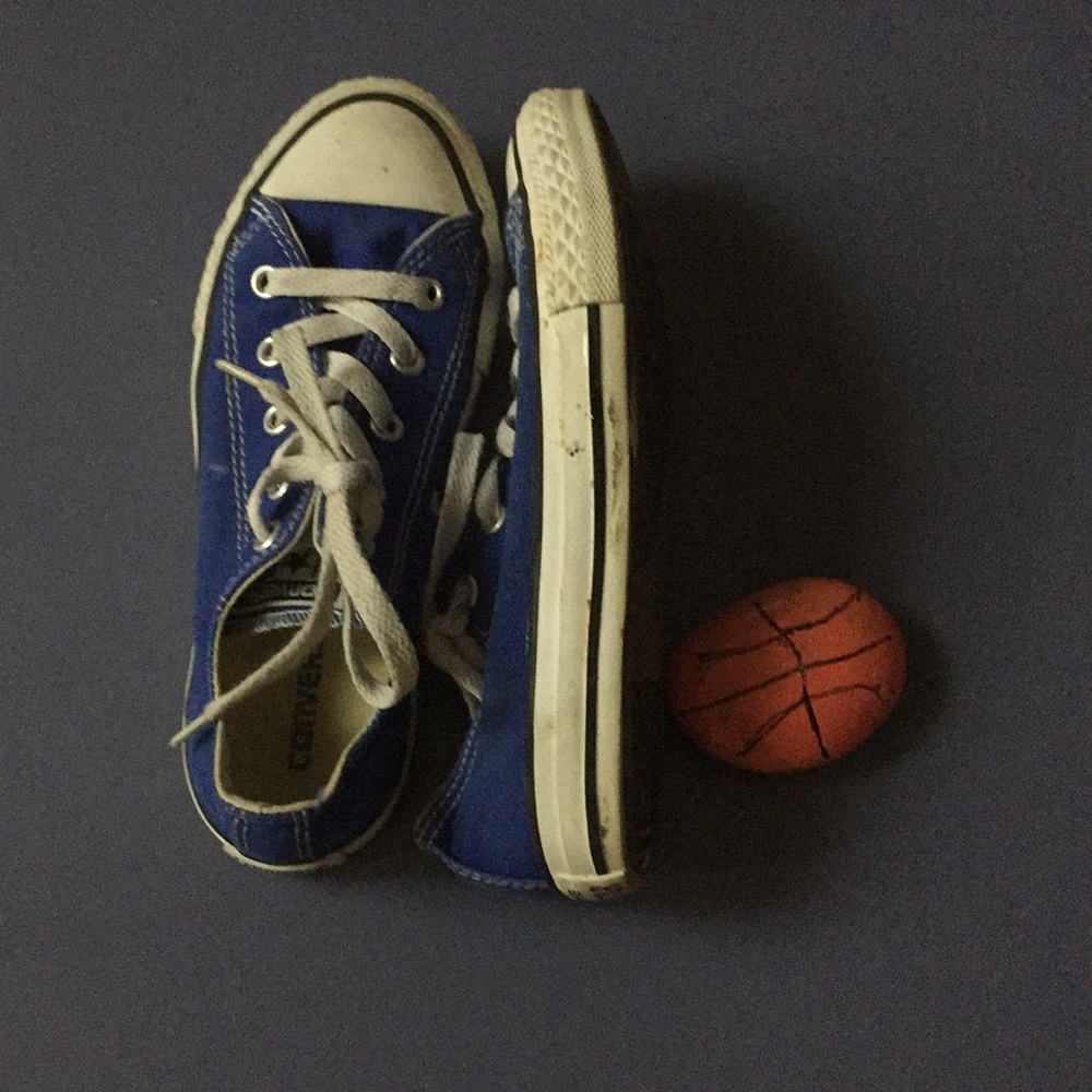 Blue Converse All-Stars